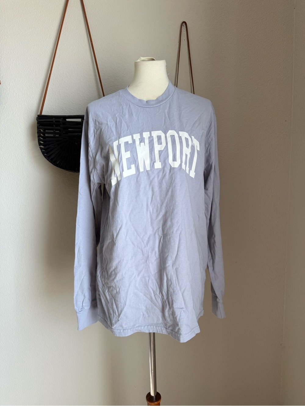 John Galt Blue Newport Long Sleeve Shirt